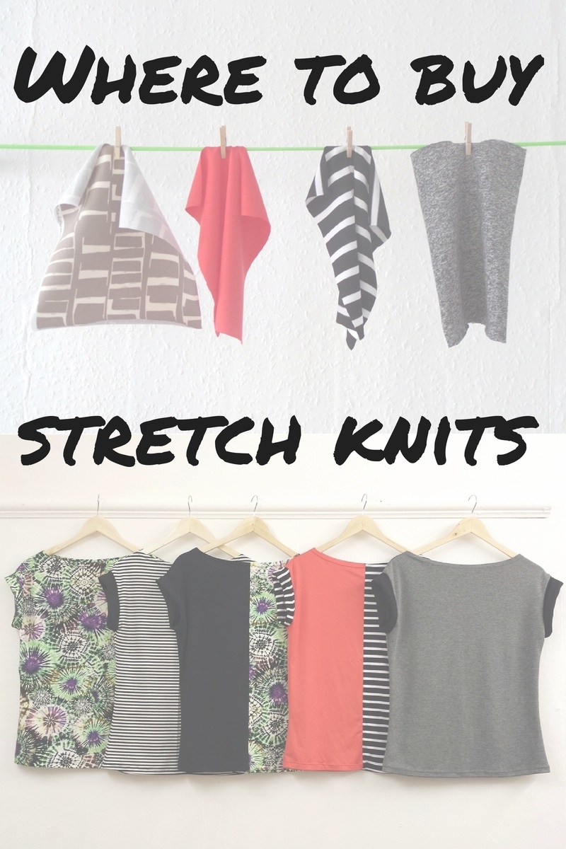 Where to Buy Stretch Knit Fabrics | MIY Workshop